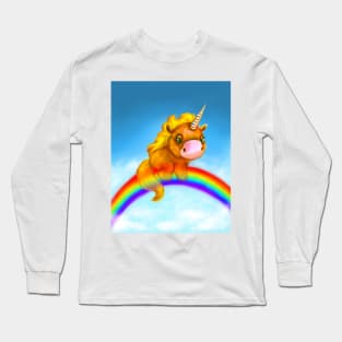 Riding on a Rainbow Long Sleeve T-Shirt